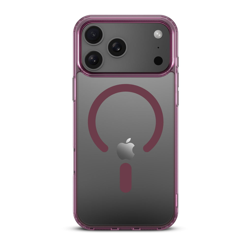 baseline Clear Series MagSafe Case for Apple iPhone 18 Pro / 17 Pro - Burgundybaseline