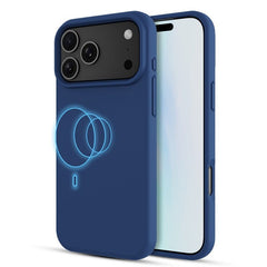 baseline Essence Series Silicone MagSafe Case for Apple iPhone 17 Pro Max - Pebble WhiteMyBat Pro