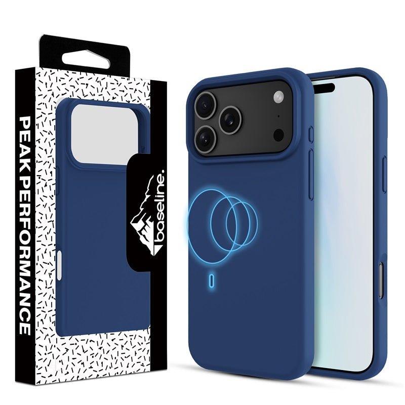 baseline Essence Series Silicone MagSafe Case for Apple iPhone 17 Pro - Pebble WhiteMyBat Pro