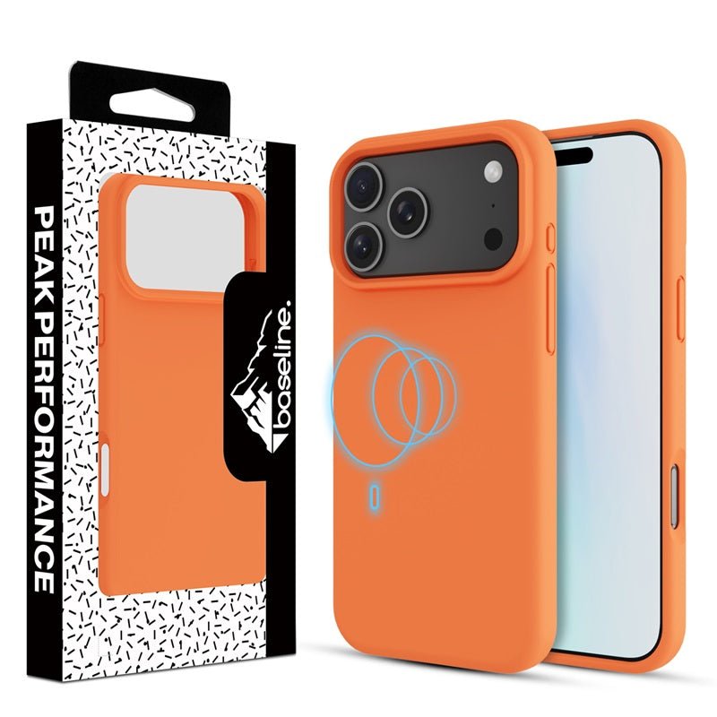 baseline Essence Series Silicone MagSafe Case for Apple iPhone 17 Pro - Pebble WhiteMyBat Pro