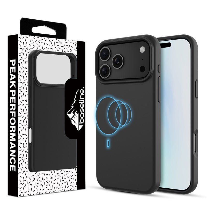 baseline Essence Series Silicone MagSafe Case for Apple iPhone 17 Pro - Pebble WhiteMyBat Pro