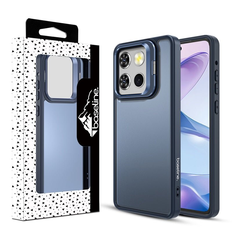 baseline InFrame Case with Kickstand for Motorola Moto G Stylus 5G (2026) / Moto G Stylus 5G (2025) - BlackMyBat Pro