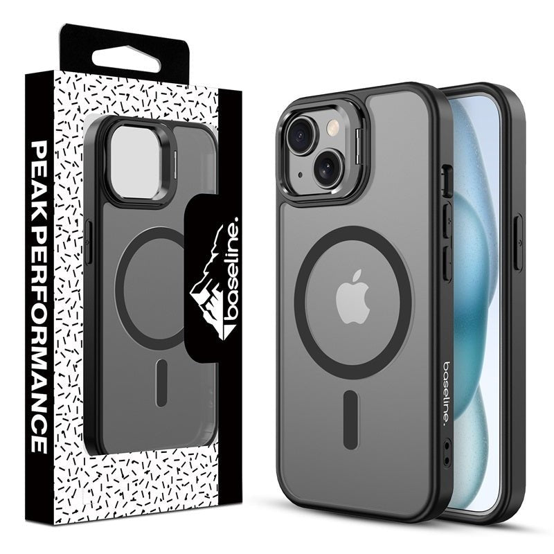baseline InFrame MagSafe Case with Kickstand for Apple iPhone 15 - CobaltMyBat Pro