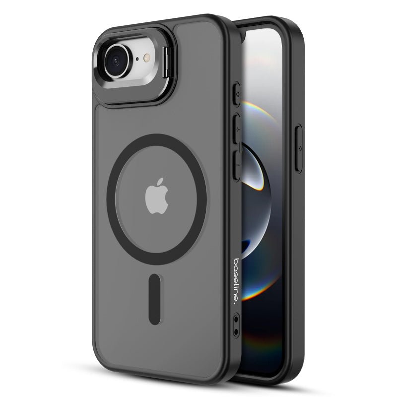 baseline InFrame MagSafe Case with Kickstand for Apple iPhone 17e / 16e - BlackMybat Pro