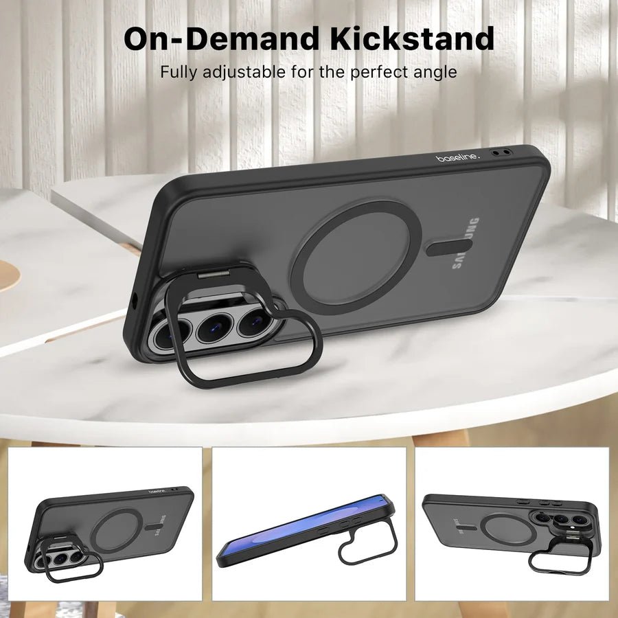 baseline InFrame MagSafe Case with Kickstand for Samsung Galaxy S26 Fan Editionbaseline