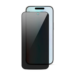 baseline Privacy Full Coverage Tempered Glass Screen Protector for Apple iPhone 17 Pro - BlackMyBat Pro