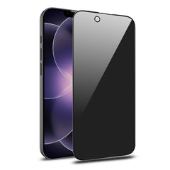 baseline Privacy Full Coverage Tempered Glass Screen Protector for Apple iPhone 17e / 16e / 14 / 13 / 13 Pro - BlackMybat Pro