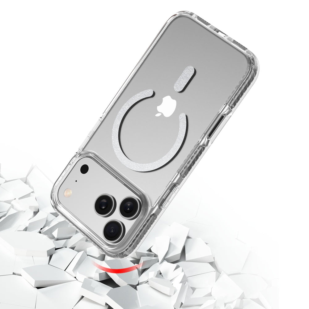 baseline Shimmer Series MagSafe Case for Apple iPhone 18 Pro Max / 17 Pro Max - Silverbaseline