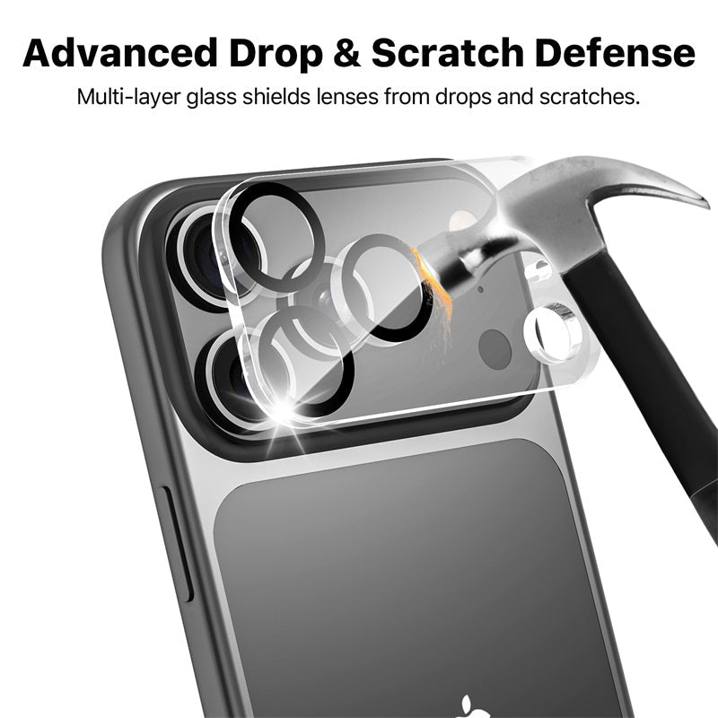 baseline Tempered Glass Lens Protector (2.5D) for Apple iPhone 17 Pro - ClearMyBat Pro