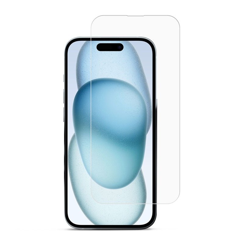 baseline Tempered Glass Screen Protector (2.5D) for Apple iPhone 15 - ClearMyBat Pro