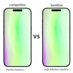 baseline Tempered Glass Screen Protector (2.5D) for Apple iPhone 17 / 16 Pro - ClearMyBat Pro
