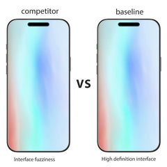 baseline Tempered Glass Screen Protector (2.5D) for Apple iPhone 17 Pro - ClearMyBat Pro