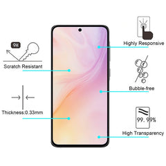 baseline Tempered Glass Screen Protector (2.5D) for Samsung Galaxy A37 5G / Galaxy A36 5G - ClearMyBat Pro