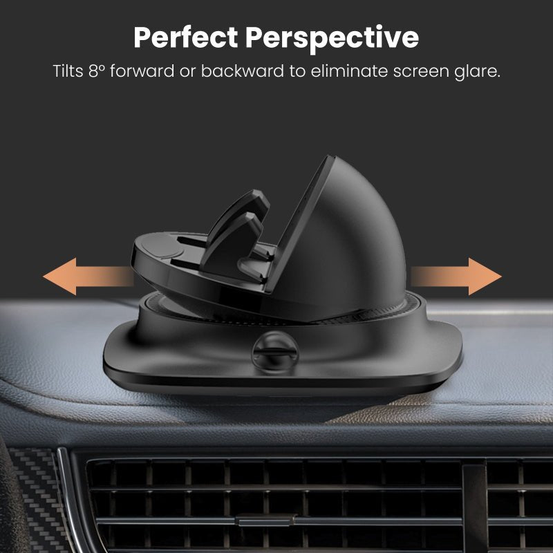 baseline TurnMount 360° Rotating Dashboard Phone Holder - BlackMybat Pro