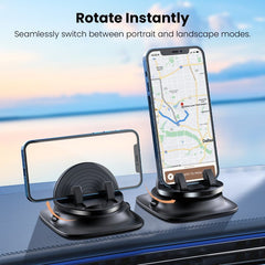 baseline TurnMount 360° Rotating Dashboard Phone Holder - BlackMybat Pro