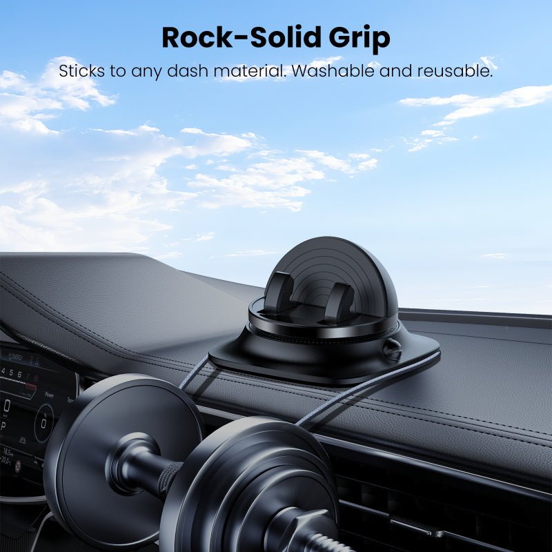 baseline TurnMount 360° Rotating Dashboard Phone Holder - BlackMybat Pro