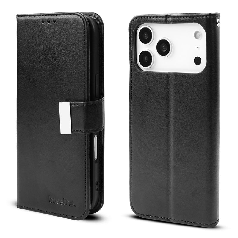 baseline Wallet Folio Case for Apple iPhone 17 Pro - BlackMyBat Pro