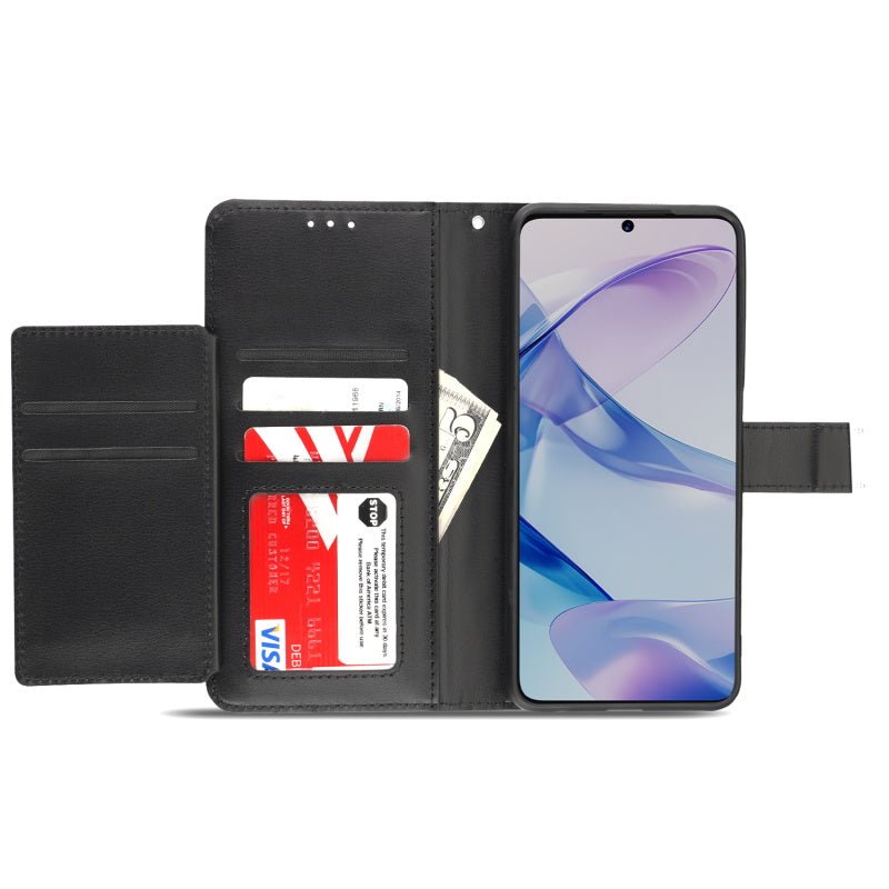 baseline Wallet Folio Case for Motorola Moto G Stylus 5G (2026) / Moto G Stylus 5G (2025) - Black / BlackMyBat Pro