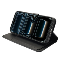 baseline Wallet Folio Case for Apple iPhone 18 Pro / 17 Pro - Black / Black