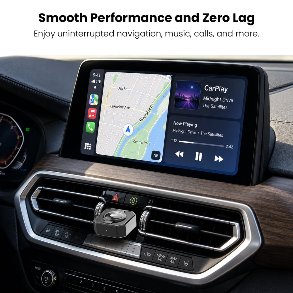 echelon CruiseCast Wireless CarPlay & Android Auto Adapter - Blackechelon
