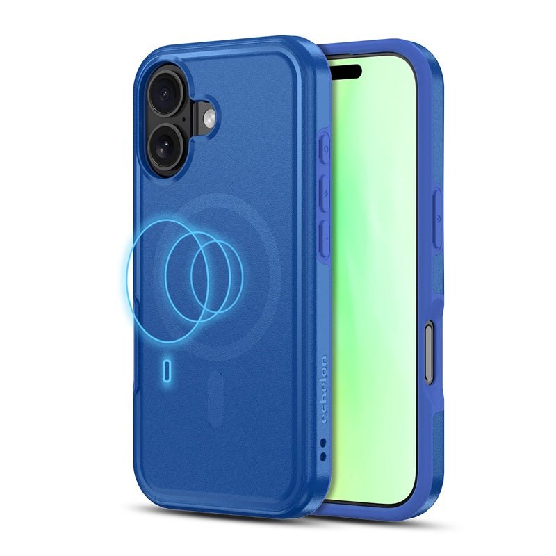 blue cell phone cases Echelon Fuse Series w/ MagSafe Case for Apple iPhone 17