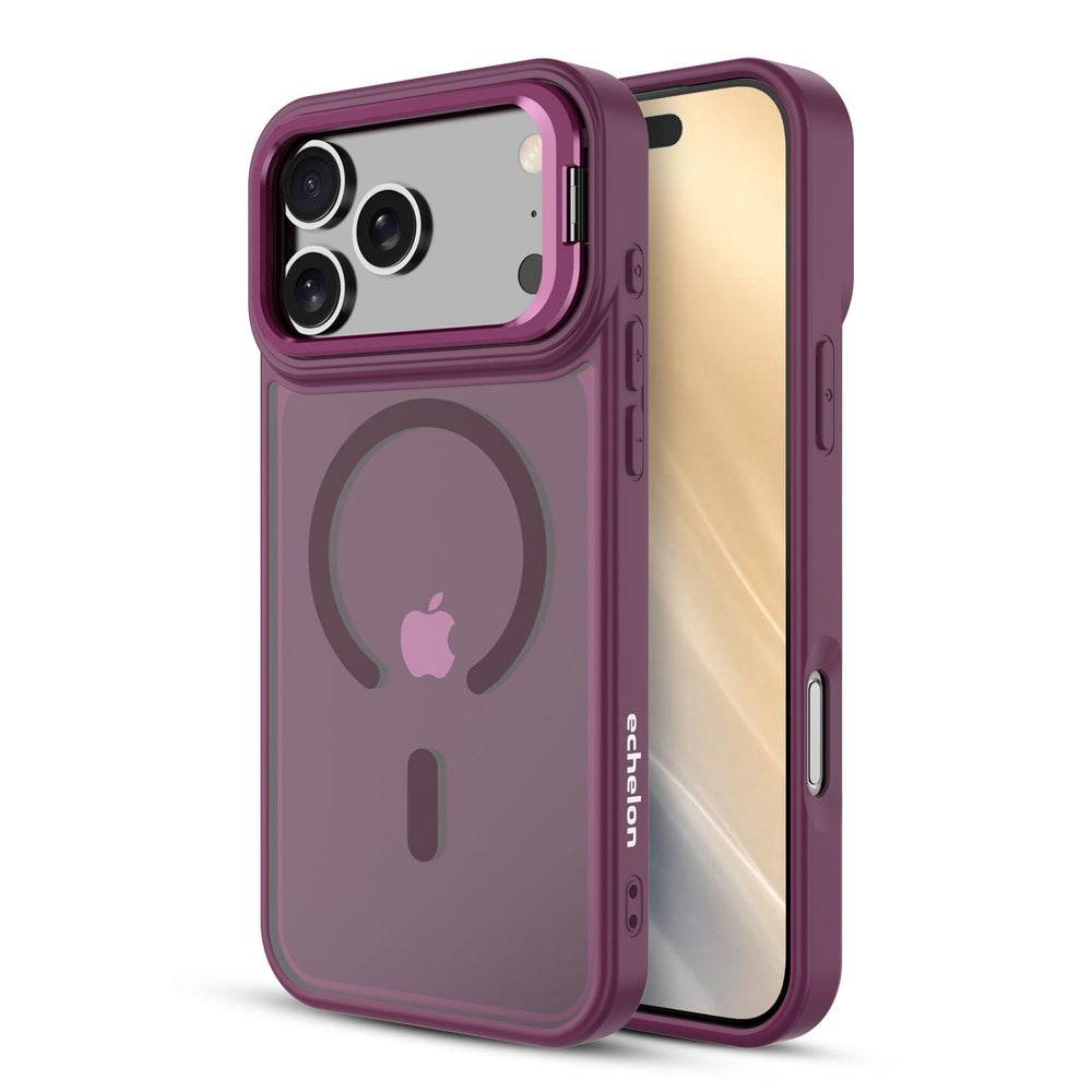 echelon InFrame MagSafe Case with Kickstand for Apple iPhone 18 Pro Max / 17 Pro Max - Burgundyechelon