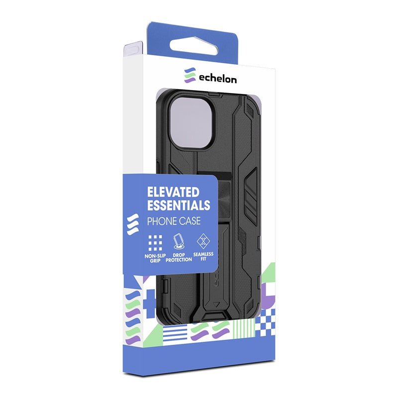 echelon Reflex Series Case w Kickstand for Apple iPhone 15 (6.1) - Reflex BlueMyBat Pro