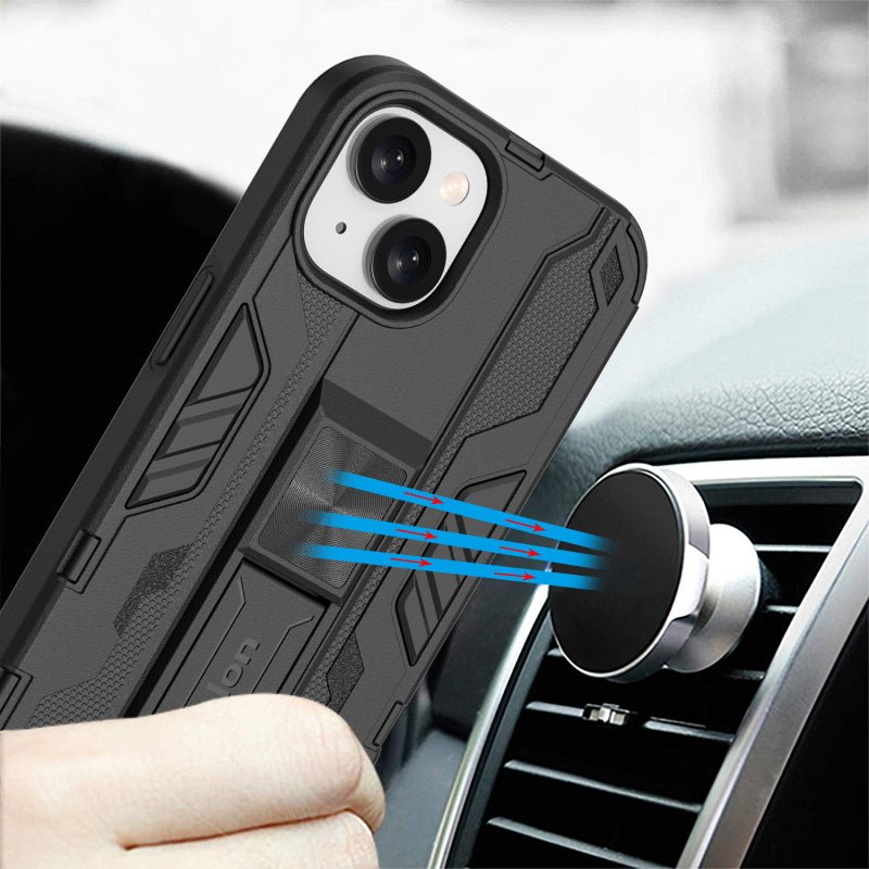 echelon Reflex Series Case w Kickstand for Apple iPhone 15 (6.1) - Reflex BlueMyBat Pro
