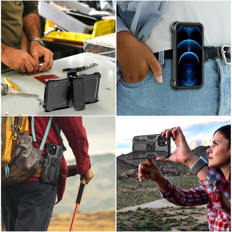 echelon Reflex Series Case with Holster for Apple iPhone 12 (6.1) / 12 Pro (6.1)iPhone 12 / 12 Pro