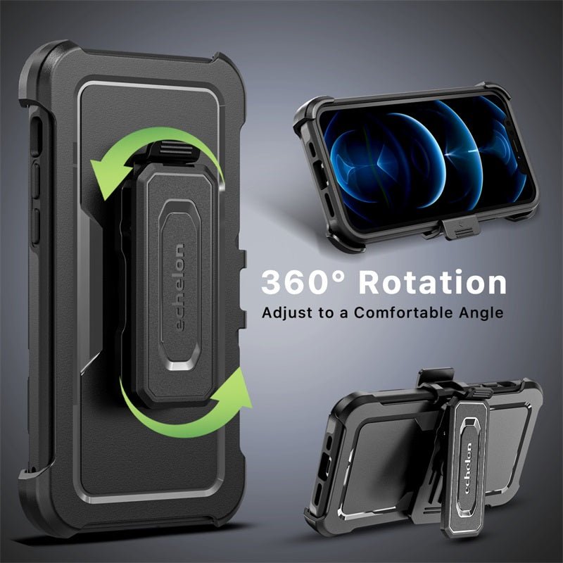 echelon Reflex Series Case with Holster for Apple iPhone 12 (6.1) / 12 Pro (6.1)iPhone 12 / 12 Pro