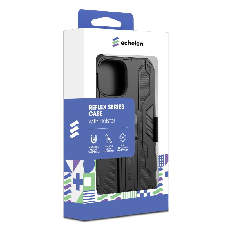 echelon Reflex Series Case with Holster for Apple iPhone 12 (6.1) / 12 Pro (6.1)iPhone 12 / 12 Pro
