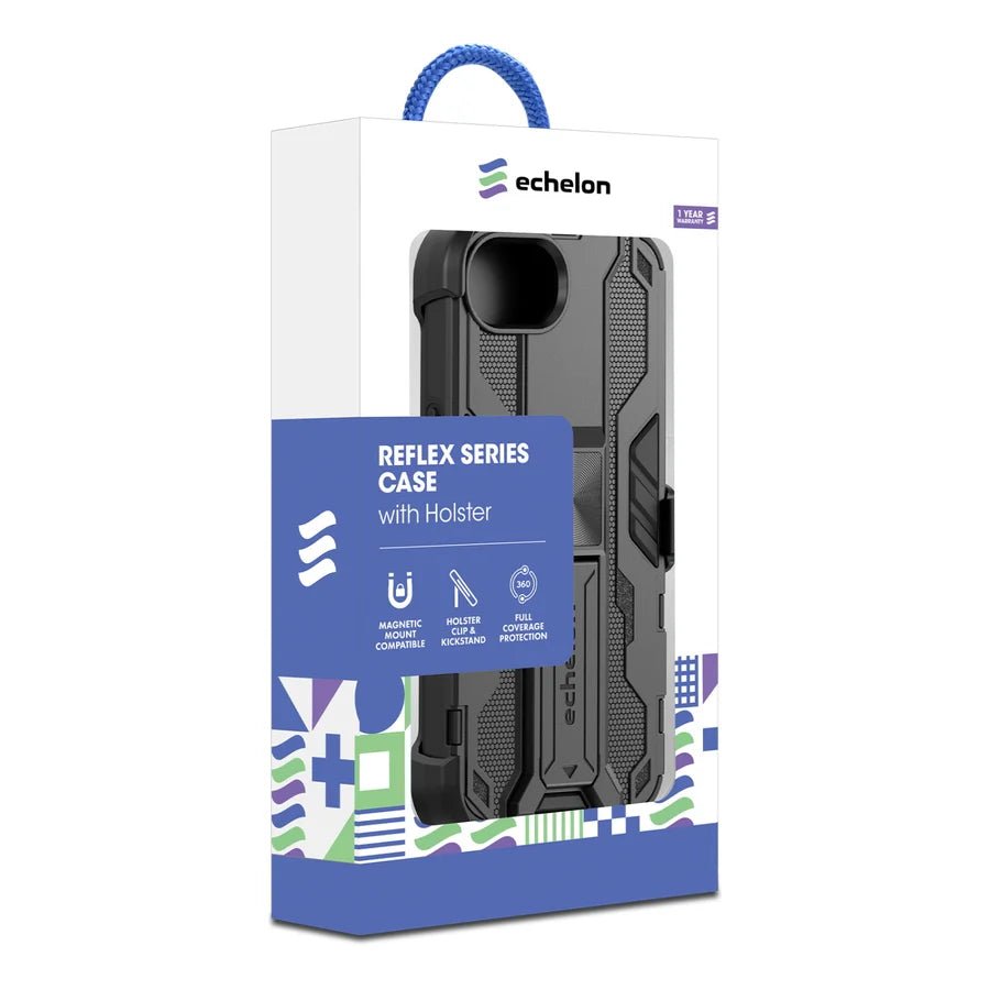 echelon Reflex Series Case with Holster for Apple iPhone 17e / 16eMyBat Pro