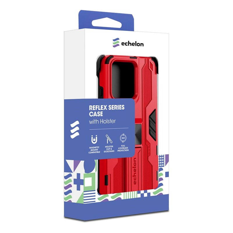 echelon Reflex Series Case with Holster for Motorola Moto G 5G (2025) - BlackMybat Pro