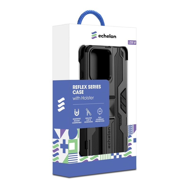 echelon Reflex Series Case with Holster for Motorola Moto G 5G (2026)/Moto G Play (2026) / Moto G 5G (2025) - Redechelon