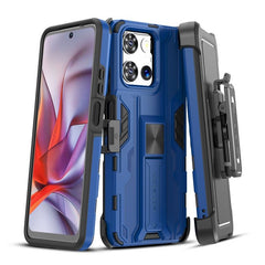 echelon Reflex Series Case with Holster for Motorola Moto G 5G (2026)/Moto G Play (2026) / Moto G 5G (2025) - Reflex Blueechelon