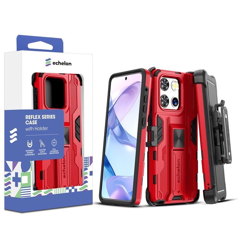 echelon Reflex Series Case with Holster for Motorola Moto G Stylus 5G (2025) - Reflex BlueMoto G Stylus 5G 2025