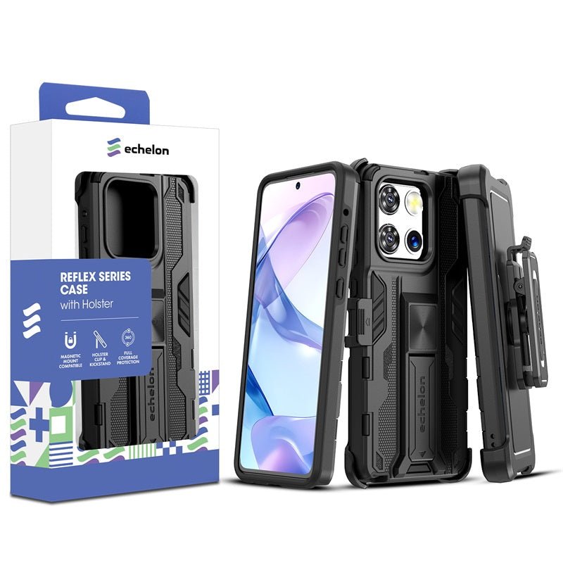 echelon Reflex Series Case with Holster for Motorola Moto G Stylus 5G (2025) - Reflex BlueMoto G Stylus 5G 2025