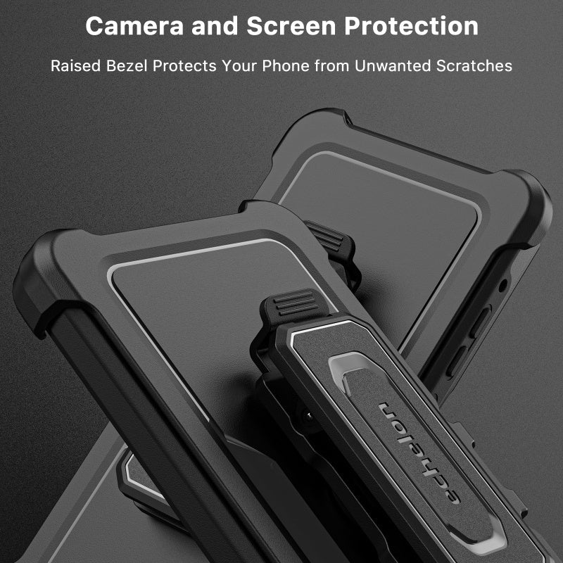 echelon Reflex Series Case with Holster for Motorola Moto G Stylus 5G (2026) / Moto G Stylus 5G (2025) - BlackMyBat Pro