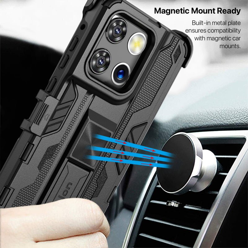 echelon Reflex Series Case with Holster for Motorola Moto G Stylus 5G (2026) / Moto G Stylus 5G (2025) - BlackMyBat Pro