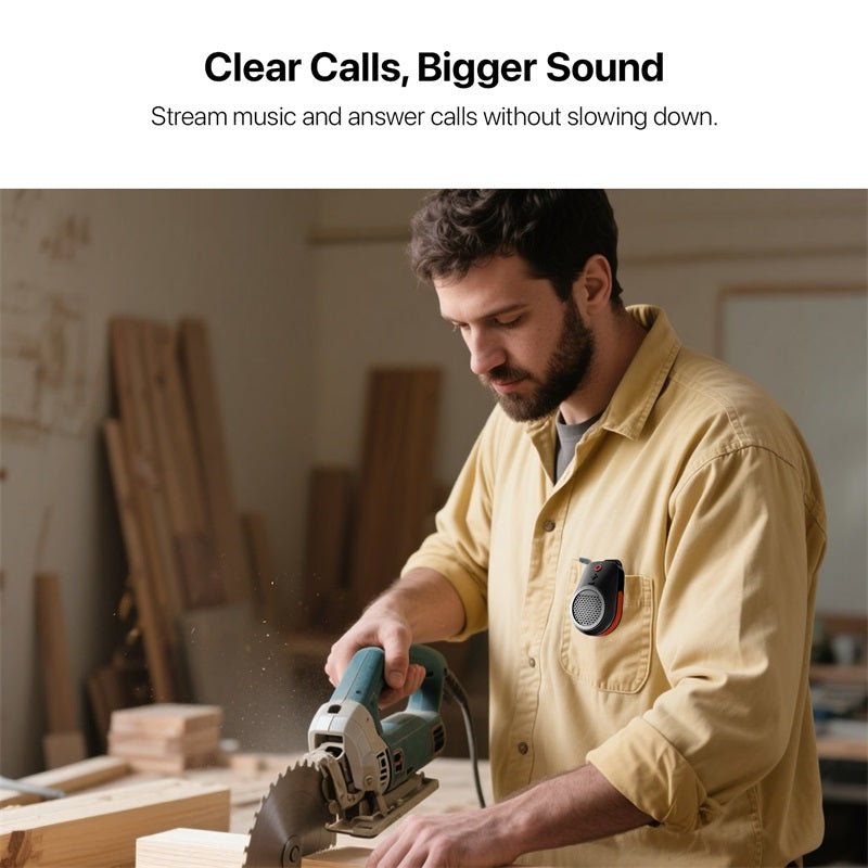 echelon TrekTunes Clip - On Wearable Bluetooth SpeakerEchelon