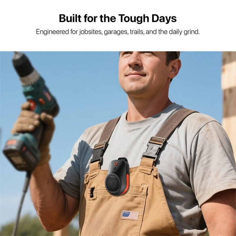 echelon TrekTunes Clip - On Wearable Bluetooth SpeakerEchelon