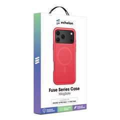 echelon Fuse Series w/ MagSafe Case for Apple iPhone 18 Pro Max / 17 Pro Max - Red