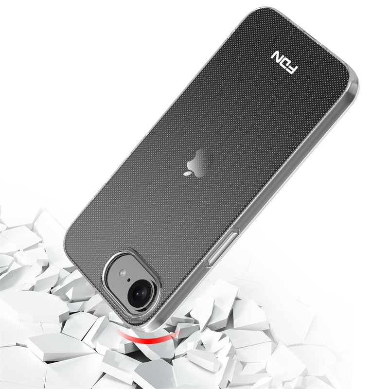 FDN Candy Skin Cover for Apple iPhone 16e - Glossy Transparent ClearIPhone 16e