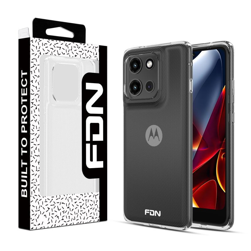 FDN Candy Skin Cover for Motorola Edge (2025) - Glossy Transparent ClearMotorola Edge 2025