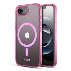 FDN Clear Seriesw/ MagSafe Case for Apple iPhone 16e - Transparent BlueIPhone 16e