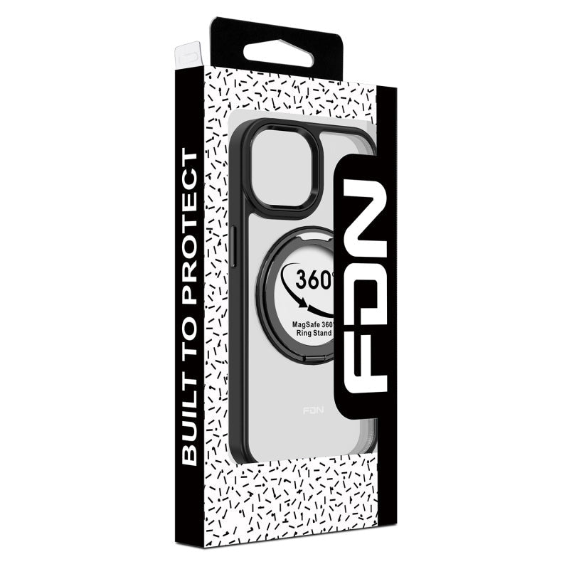 FDN RingRound 360° Kickstand Case w/ MagSafe for Apple iPhone 16e / 14 / 13iPhone 13