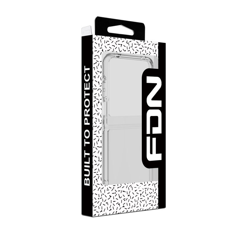 FDN Sturdy Gummy Cover for Motorola razr (2024) / razr (2025) - Highly Transparent Clear / Transparent ClearMotorola razr