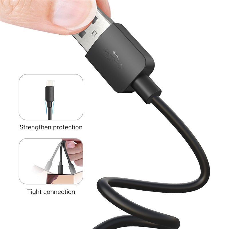FDN USB - A to USB - C Cable (L=6 FT) - BlackMyBat Pro