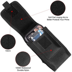 LUXMO Large Vertical Universal Nylon Pouch w/ Card SlotMyBat Pro