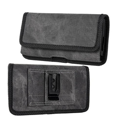 LUXMO Large Vertical Universal Pouch w/ Dual Card Slots - Dark Denim Fabric